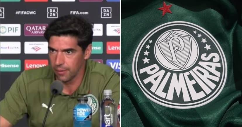 Abel Ferreira não comparece ao treino do Palmeiras - Foto: Montagem Abel Ferreira não comparece ao treino do Palmeiras - Foto: Montagem