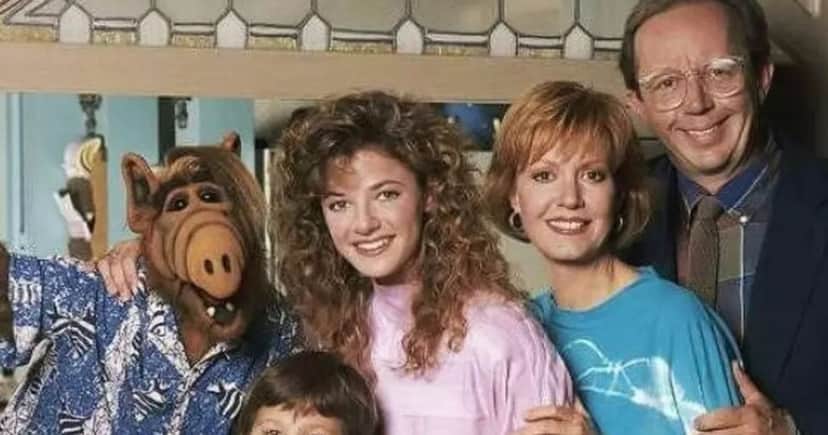 Parte do elenco de Alf, o ETeimoso - Foto: Internet Parte do elenco de Alf, o ETeimoso - Foto: Internet