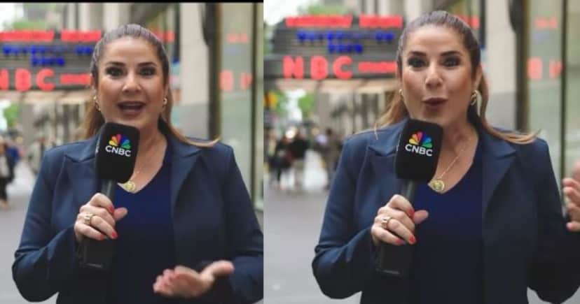 Christiane Pelajo na CNBC (Foto Reprodução/Instagram/@chrispelajooficial) Christiane Pelajo na CNBC (Foto Reprodução/Instagram/@chrispelajooficial)