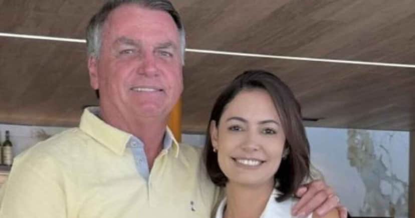 Jair Bolsonaro e Michelle Bolsonaro (Foto: Reprodução / Instagram) Jair Bolsonaro e Michelle Bolsonaro (Foto: Reprodução / Instagram)