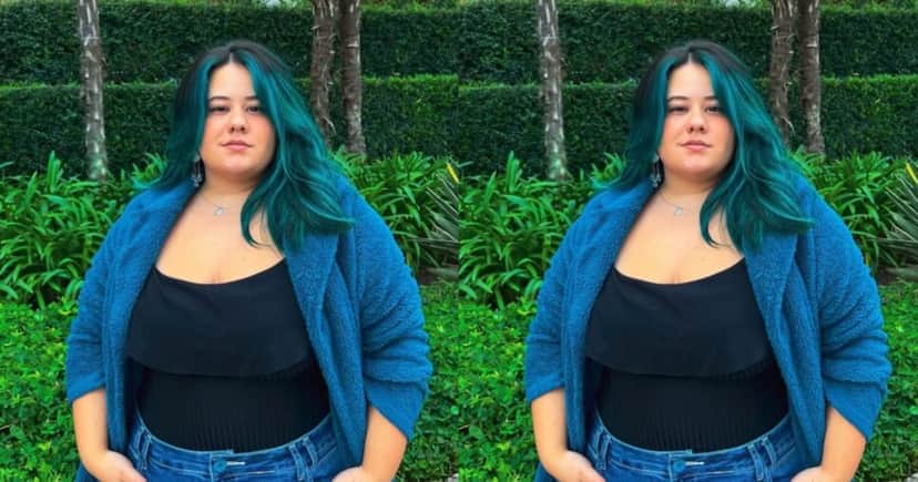 A atriz Karol Lannes atualmente - Foto: Instagram