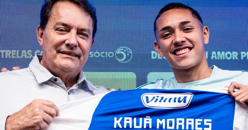 Kauã Moraes - Cruzeiro (Foto: Reprodução - Instagram) Kauã Moraes - Cruzeiro (Foto: Reprodução - Instagram)