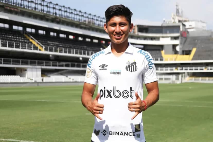 Miguel Terceros é um craque do Santos emprestado ao América-MG (Foto: Reprodução/ Internet) Miguel Terceros é um craque do Santos emprestado ao América-MG (Foto: Reprodução/ Internet)