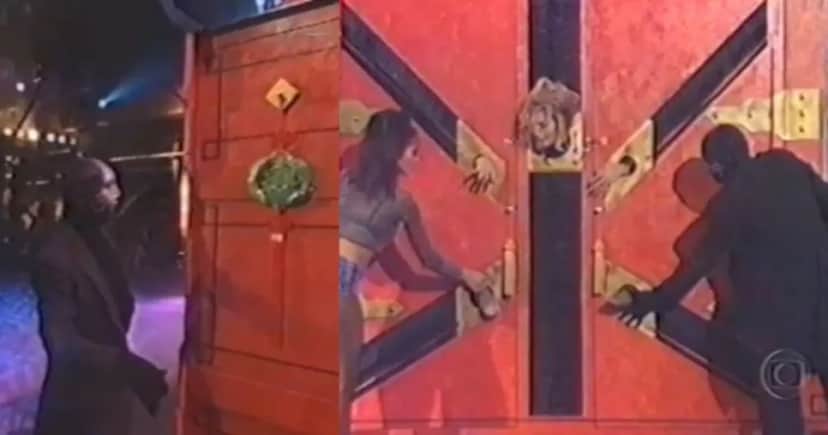 Mister M se apresentando no Fantástico, programa da Globo, nos anos 90 (Foto Reprodução/YouTube)
