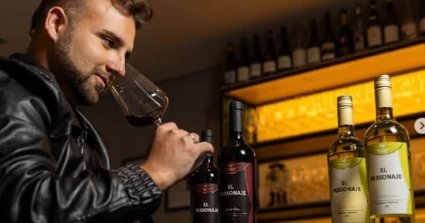 Nicholas Torres entrou no segmento de vinhos e é dono da marca El Personage (Foto Reprodução/Instagram/@nicholas_torres) Nicholas Torres entrou no segmento de vinhos e é dono da marca El Personage (Foto Reprodução/Instagram/@nicholas_torres)