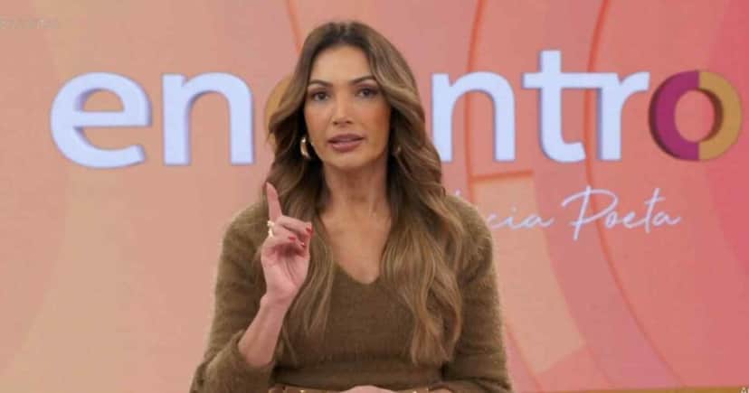 Patrícia Poeta no Encontro (Foto: Reprodução / Globo) Patrícia Poeta no Encontro (Foto: Reprodução / Globo)