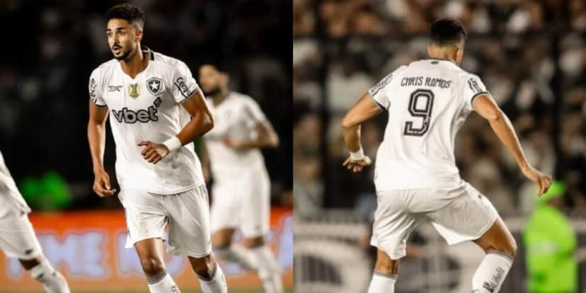 Chris Ramos fica à disposição contra o Vasco (Reprodução: Instagram) Chris Ramos fica à disposição contra o Vasco (Reprodução: Instagram)