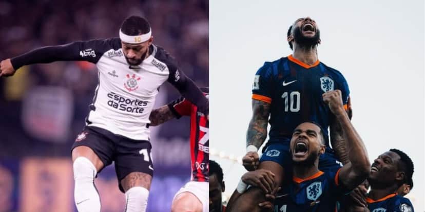 Memphis seguirá vestindo a camisa do Corinthians (Reprodução: Instagram)