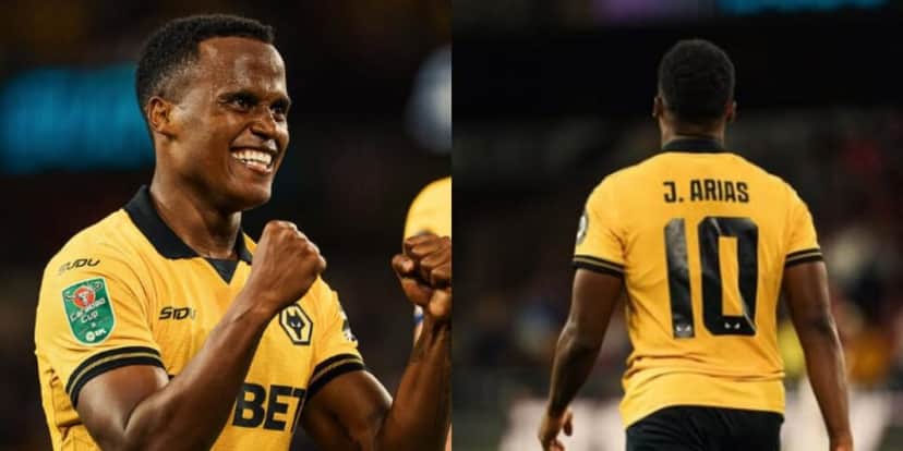 Jhon Arias não tem desejo de sair do Wolverhampton (Reprodução: Instagram) Jhon Arias não tem desejo de sair do Wolverhampton (Reprodução: Instagram)