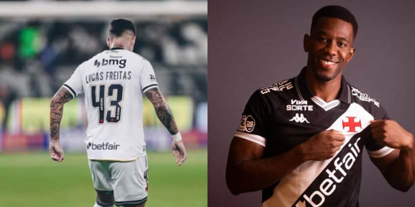 Lucas Freitas suspenso substituído por Carlos Cuesta no Vasco (Reprodução: Instagram) Lucas Freitas suspenso substituído por Carlos Cuesta no Vasco (Reprodução: Instagram)