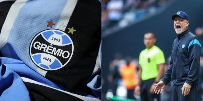 Mano Menezes no Grêmio (Reprodução: Instagram) Mano Menezes no Grêmio (Reprodução: Instagram)