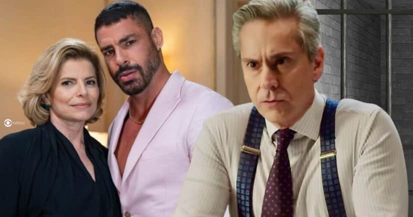 Odete, César e Marco Aurélio em Vale Tudo (Foto: Reprodução / Globo / Montagem TV Foco) Odete, César e Marco Aurélio em Vale Tudo (Foto: Reprodução / Globo / Montagem TV Foco)