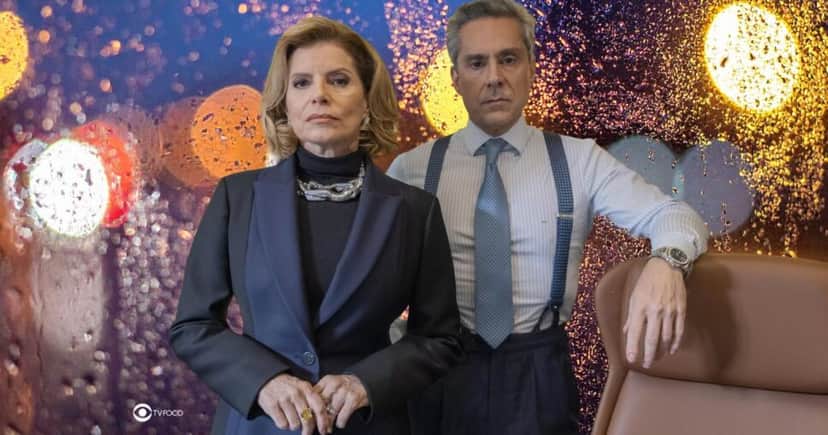 Odete e Marco Aurélio em Vale Tudo (Foto: Reprodução / Globo / Montagem TV Foco)