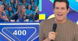 Participante não responde pergunta mais fácil do Passa ou Repassa e Portiolli fica sem chão no SBT