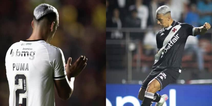 Puma Rodríguez pode não renovar com o Vasco para 2026 (Reprodução: Instagram)