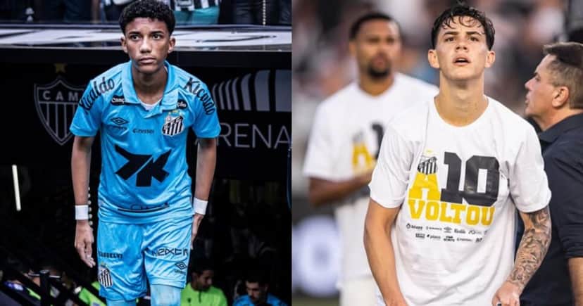 Robinho Jr. e JP Chermont - Foto: Montagem/Instagram Robinho Jr. e JP Chermont - Foto: Montagem/Instagram