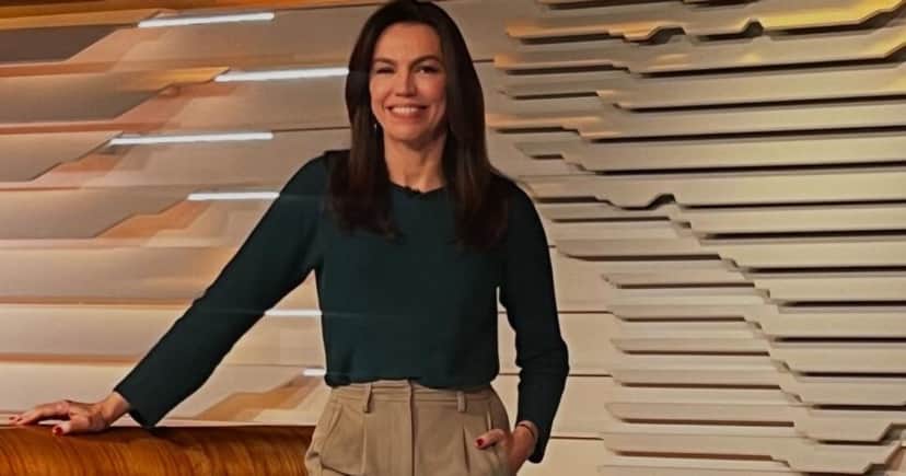 Ana Paula Araújo no Bom Dia Brasil (Foto: Reprodução / Globo)
