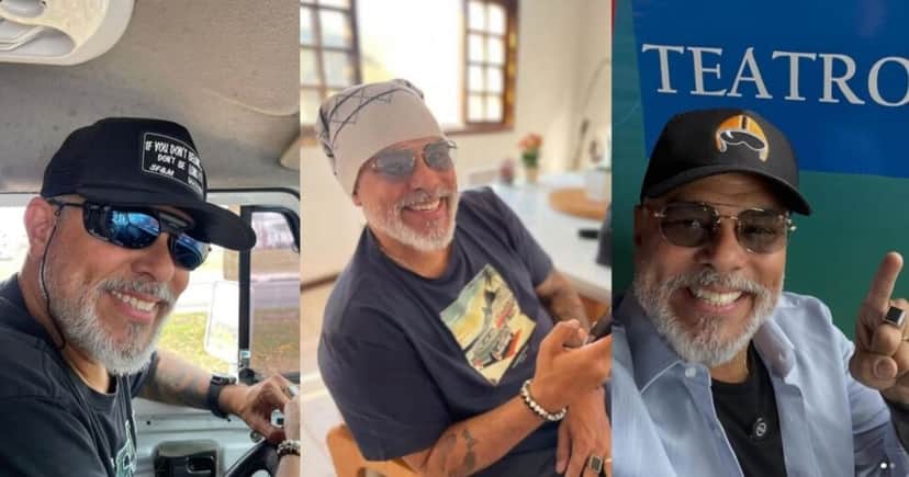 Maurício Mattar está bem diferente e grisalho (Foto Reprodução/Instagram) Maurício Mattar está bem diferente e grisalho (Foto Reprodução/Instagram)
