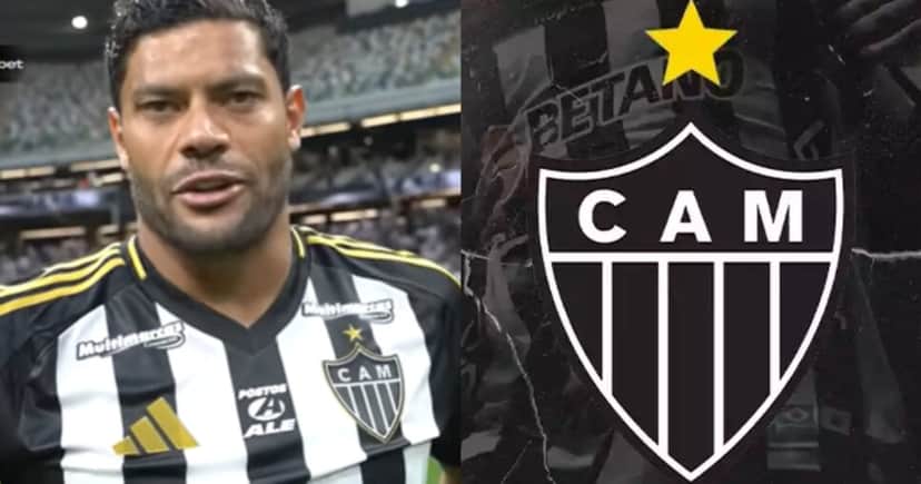 Atlético-MG confirma desfecho de Hulk (Foto: Atlético-MG TV) Atlético-MG confirma desfecho de Hulk (Foto: Atlético-MG TV)