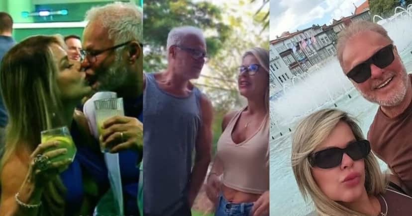 Cliques de Kadu Moliterno com a esposa Cris Rodriguez (Foto Reprodução/Montagem/Instagram/@kadumoliterno_oficial) Cliques de Kadu Moliterno com a esposa Cris Rodriguez (Foto Reprodução/Montagem/Instagram/@kadumoliterno_oficial)