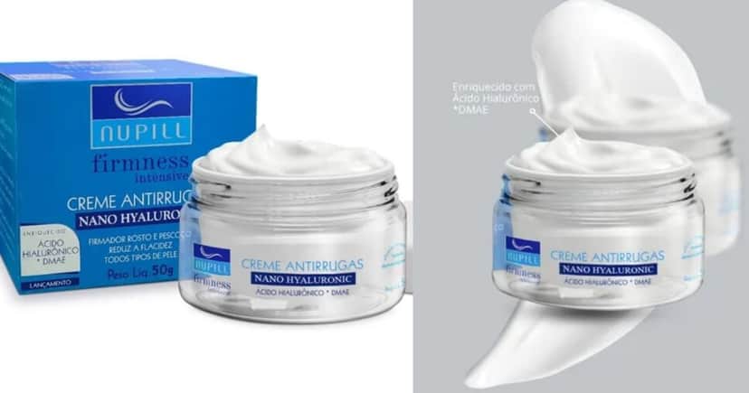 Creme Facial Nano Hyaluronic Nupill Creme Facial Nano Hyaluronic Nupill