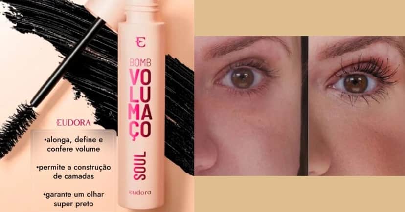 Eudora Soul Bomb Volumaço Máscara de Cílios Eudora Soul Bomb Volumaço Máscara de Cílios