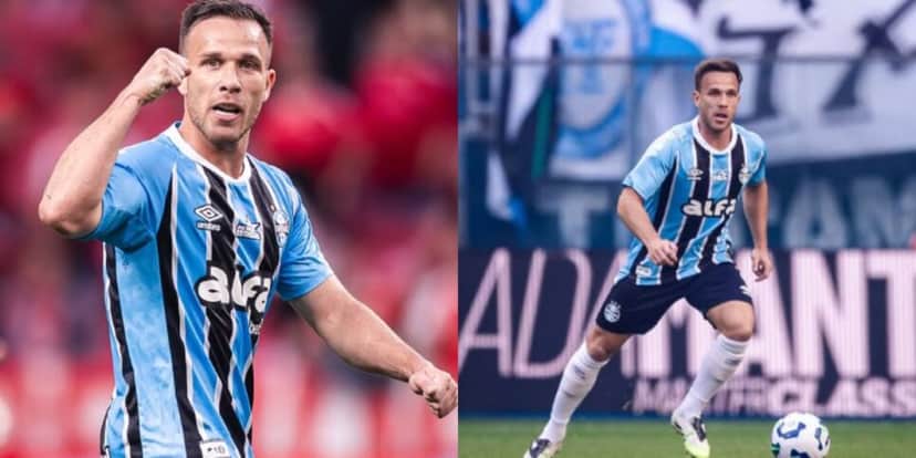 Arthur Melo retornou neste ano ao Grêmio (Reprodução: Instagram) Arthur Melo retornou neste ano ao Grêmio (Reprodução: Instagram)
