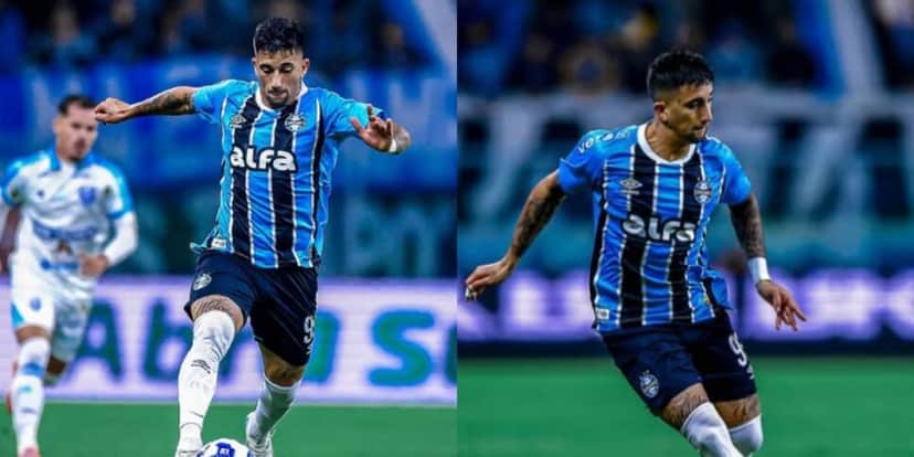 Cristian Oliveira aparenta estar insatisfeito no Grêmio (Reprodução: Instagram) Cristian Oliveira aparenta estar insatisfeito no Grêmio (Reprodução: Instagram)