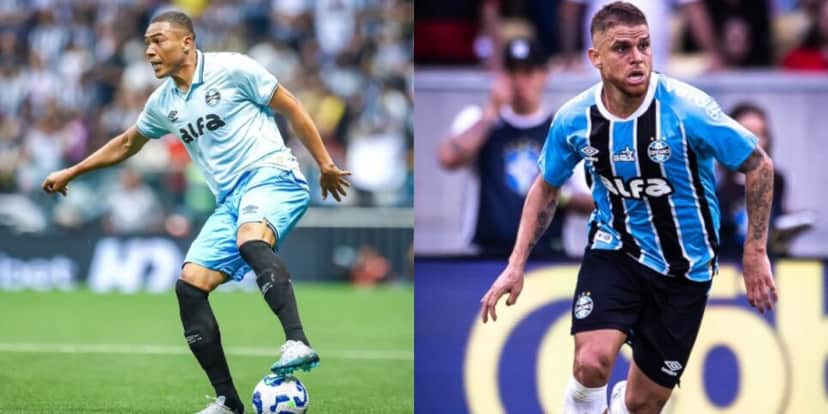 Cuéllar e Caros Vinícius serão desfalque contra o Santos (Reprodução: Instagram) Cuéllar e Caros Vinícius serão desfalque contra o Santos (Reprodução: Instagram)