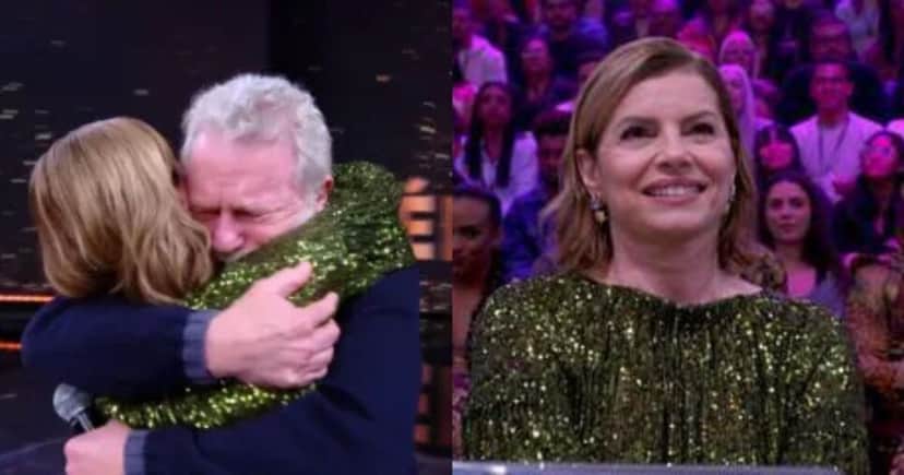 Débora Bloch é homenageada no Domingão do Hulk - Montagem/TV FOCO Débora Bloch é homenageada no Domingão do Hulk - Montagem/TV FOCO
