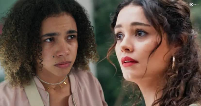 Joélly e Gerluce em Três Graças (Foto: Reprodução / Globo / Montagem TV Foco) Joélly e Gerluce em Três Graças (Foto: Reprodução / Globo / Montagem TV Foco)