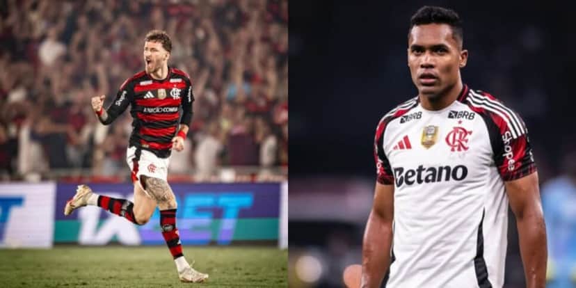 Léo Pereira e Alex Sandro suspensos para o jogo contra o Bahia (Reprodução: Instagram) Léo Pereira e Alex Sandro suspensos para o jogo contra o Bahia (Reprodução: Instagram)
