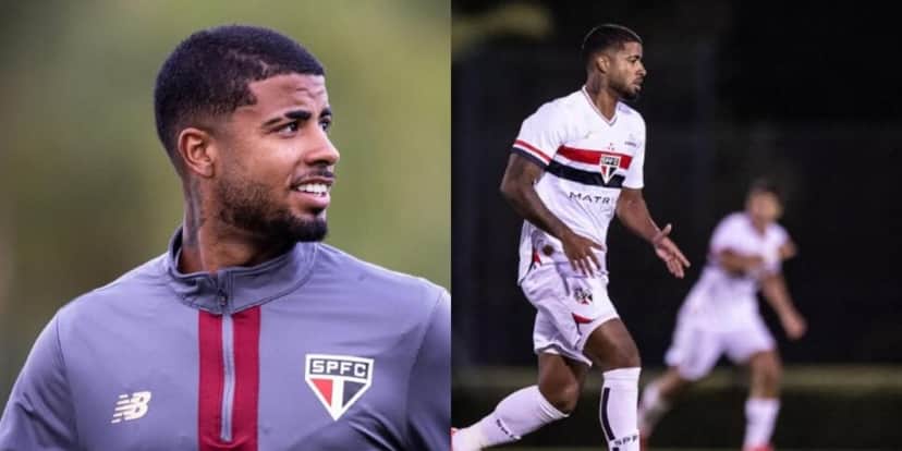 Matheus Ferreira assinou em definitivo com o São Paulo (Reprodução: Instagram) Matheus Ferreira assinou em definitivo com o São Paulo (Reprodução: Instagram)