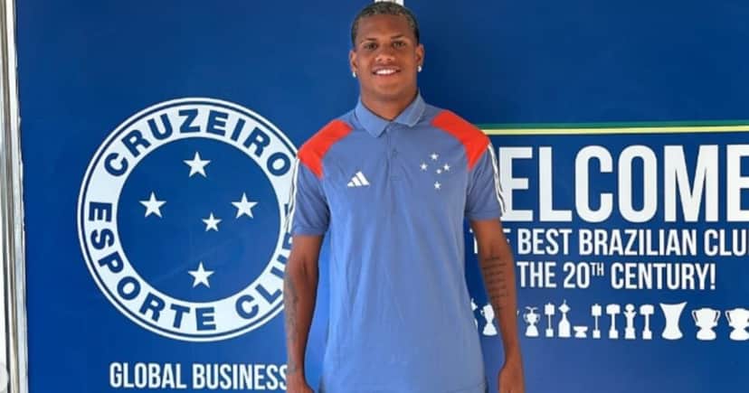 Cruzeiro reincidiu com Vini Marreta, da base sub-17 - Foto: Instagram Cruzeiro reincidiu com Vini Marreta, da base sub-17 - Foto: Instagram
