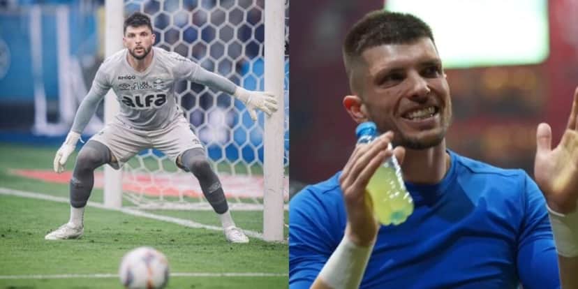 Tiago Volpi pode retornar contra o São Paulo (Reprodução: Instagram) Tiago Volpi pode retornar contra o São Paulo (Reprodução: Instagram)