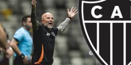 Sampaoli se irrita com atacante e dispensa jogador no Atlético-MG hoje(22)
