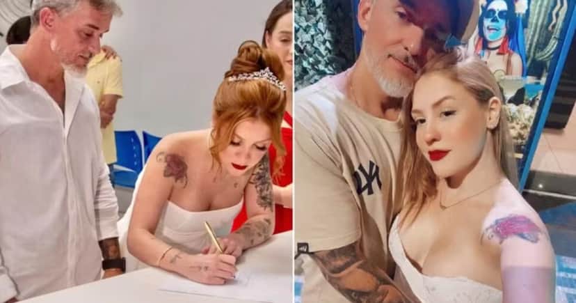 Daniel Cravinhos e sua mulher Carolina Andrade (Foto: Reprodução/ Internet/ TikTok) Daniel Cravinhos e sua mulher Carolina Andrade (Foto: Reprodução/ Internet/ TikTok)