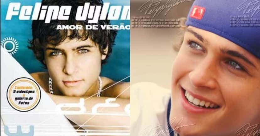 Capas de CDs do Felipe Dylon nos anos 2000 (Foto Reprodução/FelipeDylon.com.br/Discografia) Capas de CDs do Felipe Dylon nos anos 2000 (Foto Reprodução/FelipeDylon.com.br/Discografia)