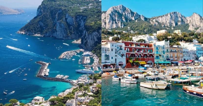 Ilha de Capri, na Itália (Foto: Reprodução/ Internet) Ilha de Capri, na Itália (Foto: Reprodução/ Internet)