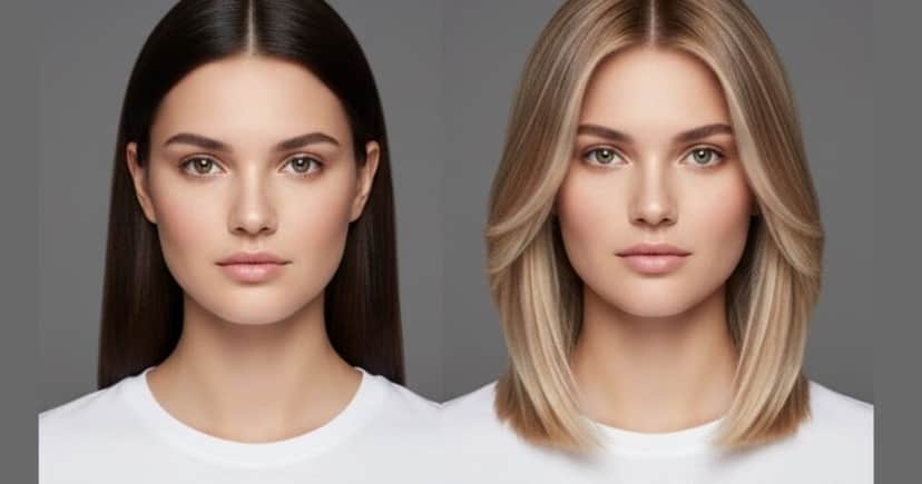 Mechas no estilo hair contouring (Foto Reprodução/Montagem/Lennita/TV Foco/GMN) Mechas no estilo hair contouring (Foto Reprodução/Montagem/Lennita/TV Foco/GMN)
