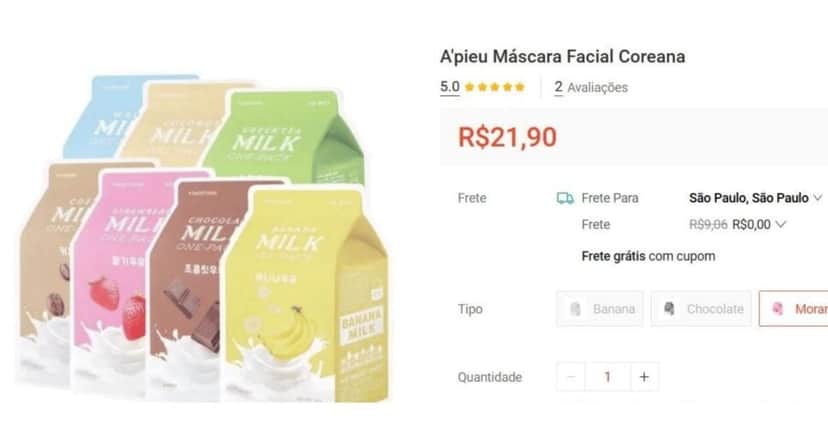 Máscara A'Pieu Máscara A'Pieu