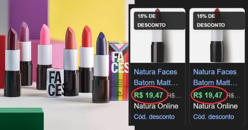 Batom Matte Natura Faces: Batom Matte Natura Faces: