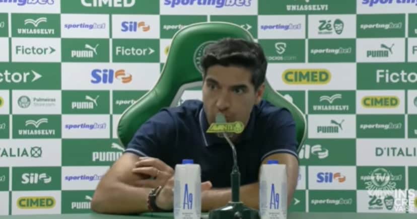 Abel Ferreira não terá a chance de treinar craque (Foto: Palmeiras TV) Abel Ferreira não terá a chance de treinar craque (Foto: Palmeiras TV)