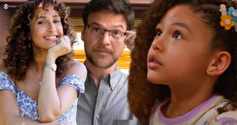 Ellen, Hudson e Sofia em Dona de Mim (Foto: Reprodução / Globo / Montagem TV Foco) Ellen, Hudson e Sofia em Dona de Mim (Foto: Reprodução / Globo / Montagem TV Foco)