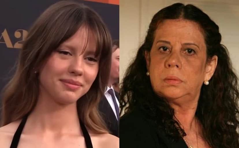 Mia Goth e Maria Gladys: protagonista de MaXXXine é neta de atriz brasileira e morou no Brasil (Foto: Reprodução / Instagram)