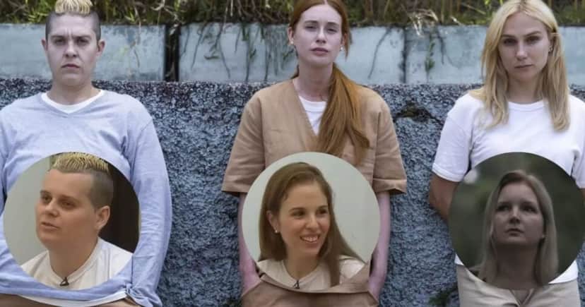 Série Tremembé dramatizou o triangulo amoroso entre Suzane, Sandrão e Elize (Foto Reprodução/Montagem/Prime Vídeo/Imagens televionadas/YouTube/Record/Netflix) Série Tremembé dramatizou o triangulo amoroso entre Suzane, Sandrão e Elize (Foto Reprodução/Montagem/Prime Vídeo/Imagens televionadas/YouTube/Record/Netflix)