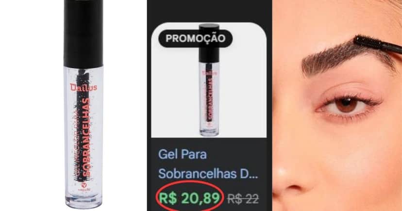 Gel Incolor – Dailus (Foto Reprodução/Montagem/TV Foco/Cigana) Gel Incolor – Dailus (Foto Reprodução/Montagem/TV Foco/Cigana)