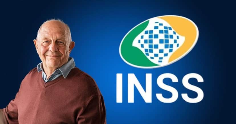 Idoso e logo do INSS (Fotos: Reproduções / Canva / Internet) Idoso e logo do INSS (Fotos: Reproduções / Canva / Internet)
