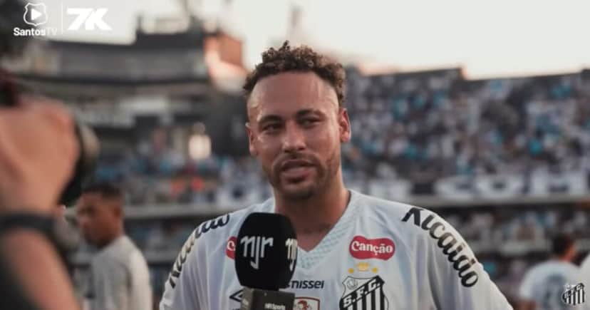 Santos vai atrás de grandes reforços para jogar com Neymar (Foto: Santos TV) Santos vai atrás de grandes reforços para jogar com Neymar (Foto: Santos TV)