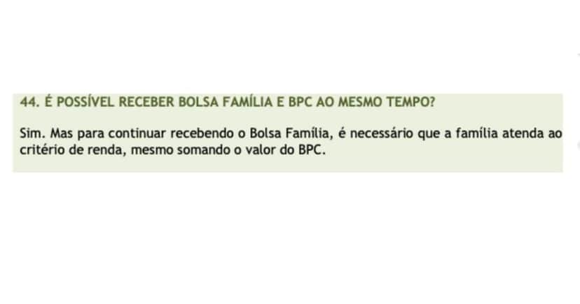 Perguntas frequentes Benefício de Prestação Continuada (Foto: Ministério da Cidadania Secretaria Nacional de Assistência Social Departamento de Benefícios Assistenciais) Perguntas frequentes Benefício de Prestação Continuada (Foto: Ministério da Cidadania Secretaria Nacional de Assistência Social Departamento de Benefícios Assistenciais)